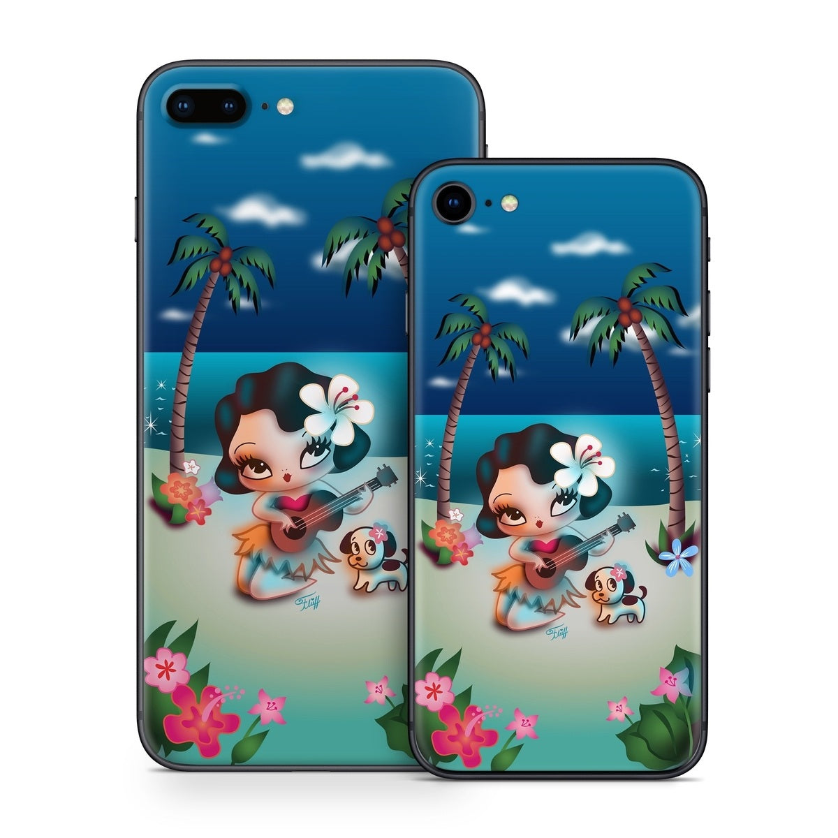 Hula Night - Apple iPhone 8 Skin