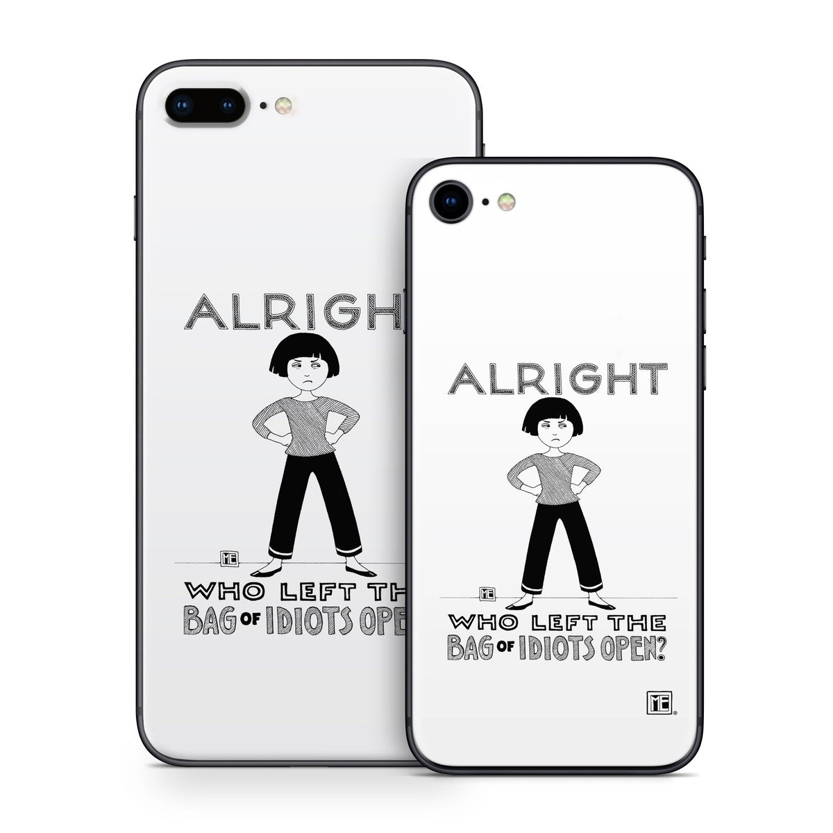 Bag of Idiots - Apple iPhone 8 Skin