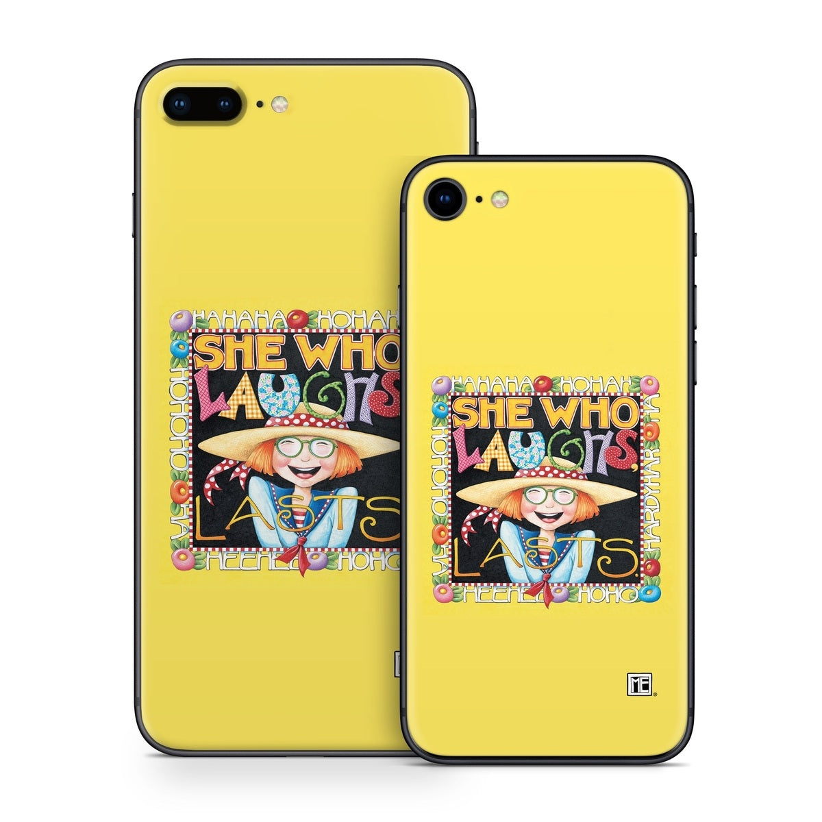 She Who Laughs - Apple iPhone 8 Skin