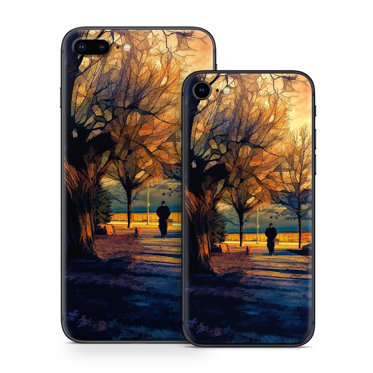 Man and Dog - Apple iPhone 8 Skin