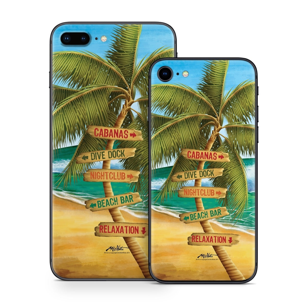 Palm Signs - Apple iPhone 8 Skin