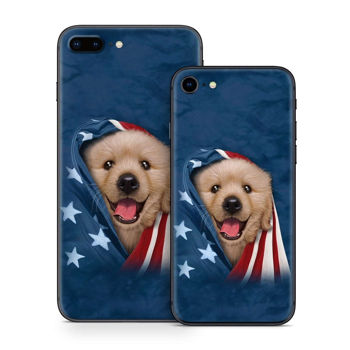 Patriotic Retriever - Apple iPhone 8 Skin