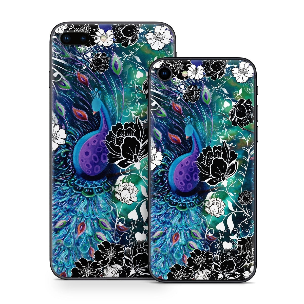 Peacock Garden - Apple iPhone 8 Skin