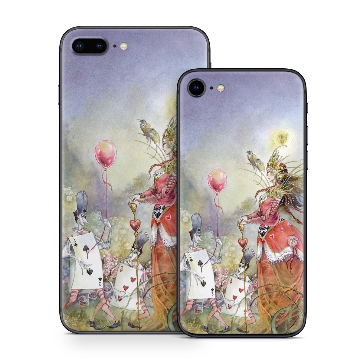 Queen of Hearts - Apple iPhone 8 Skin