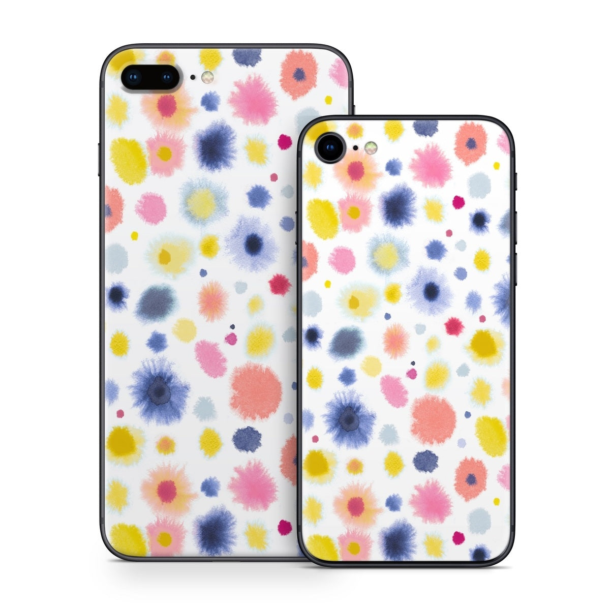 Red Blue Dots - Apple iPhone 8 Skin