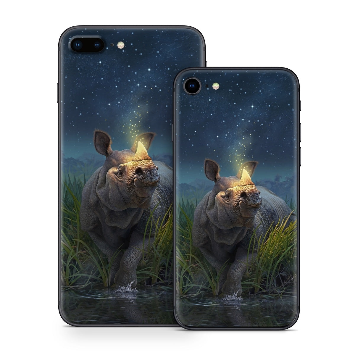 Rhinoceros Unicornis - Apple iPhone 8 Skin