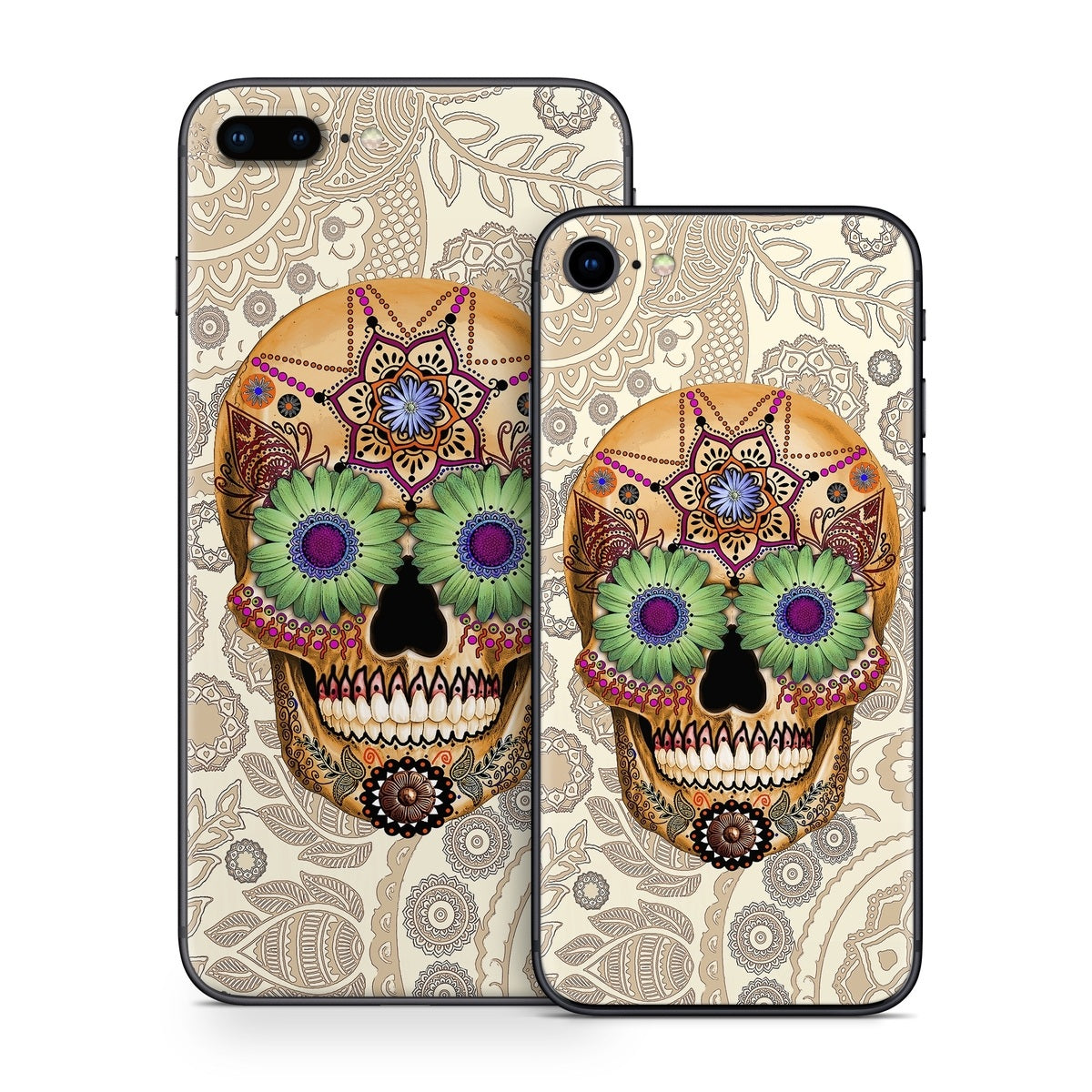 Sugar Skull Bone - Apple iPhone 8 Skin