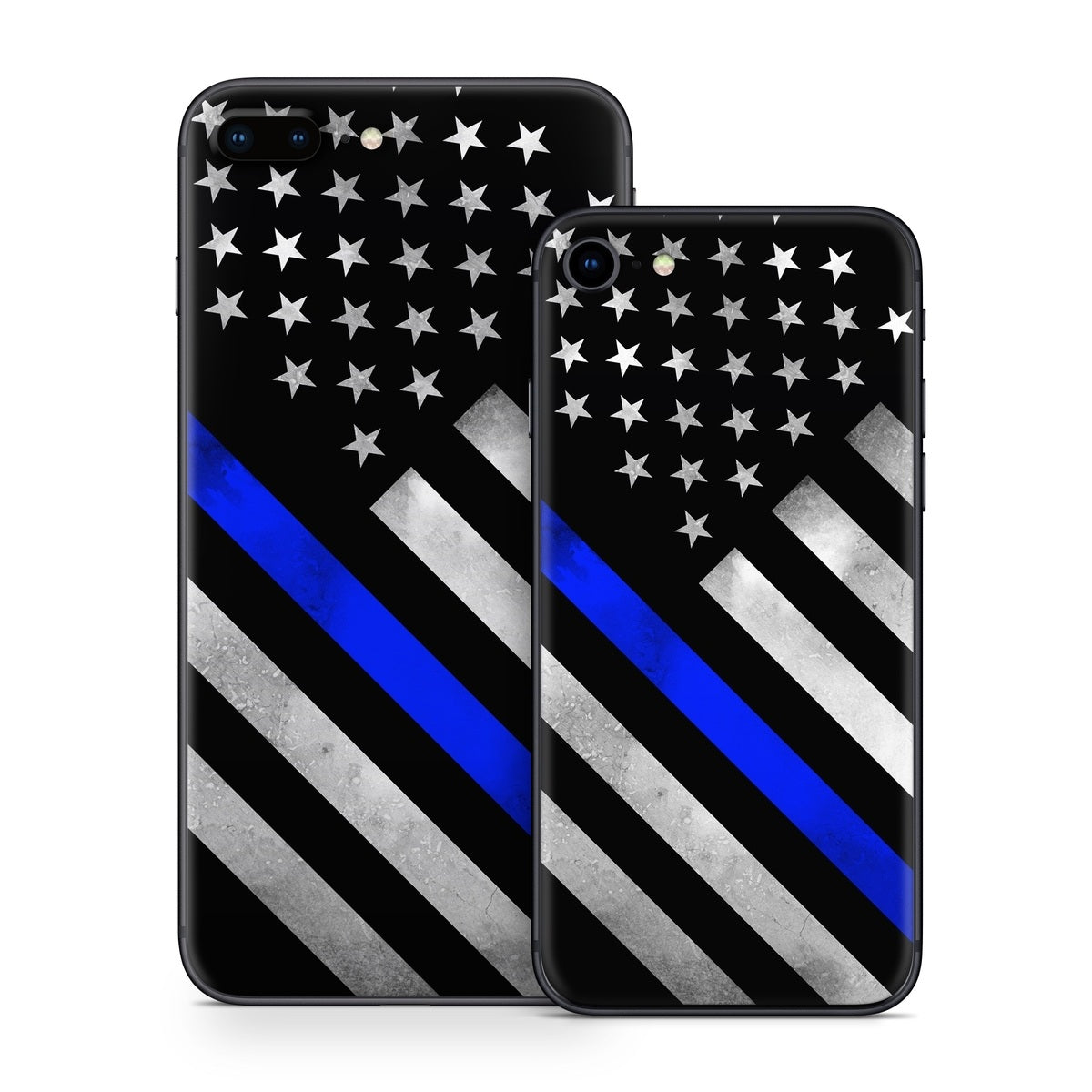 Thin Blue Line Hero - Apple iPhone 8 Skin