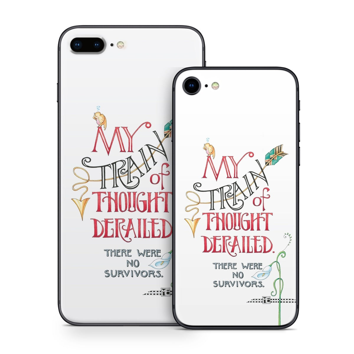 Train Derailed - Apple iPhone 8 Skin