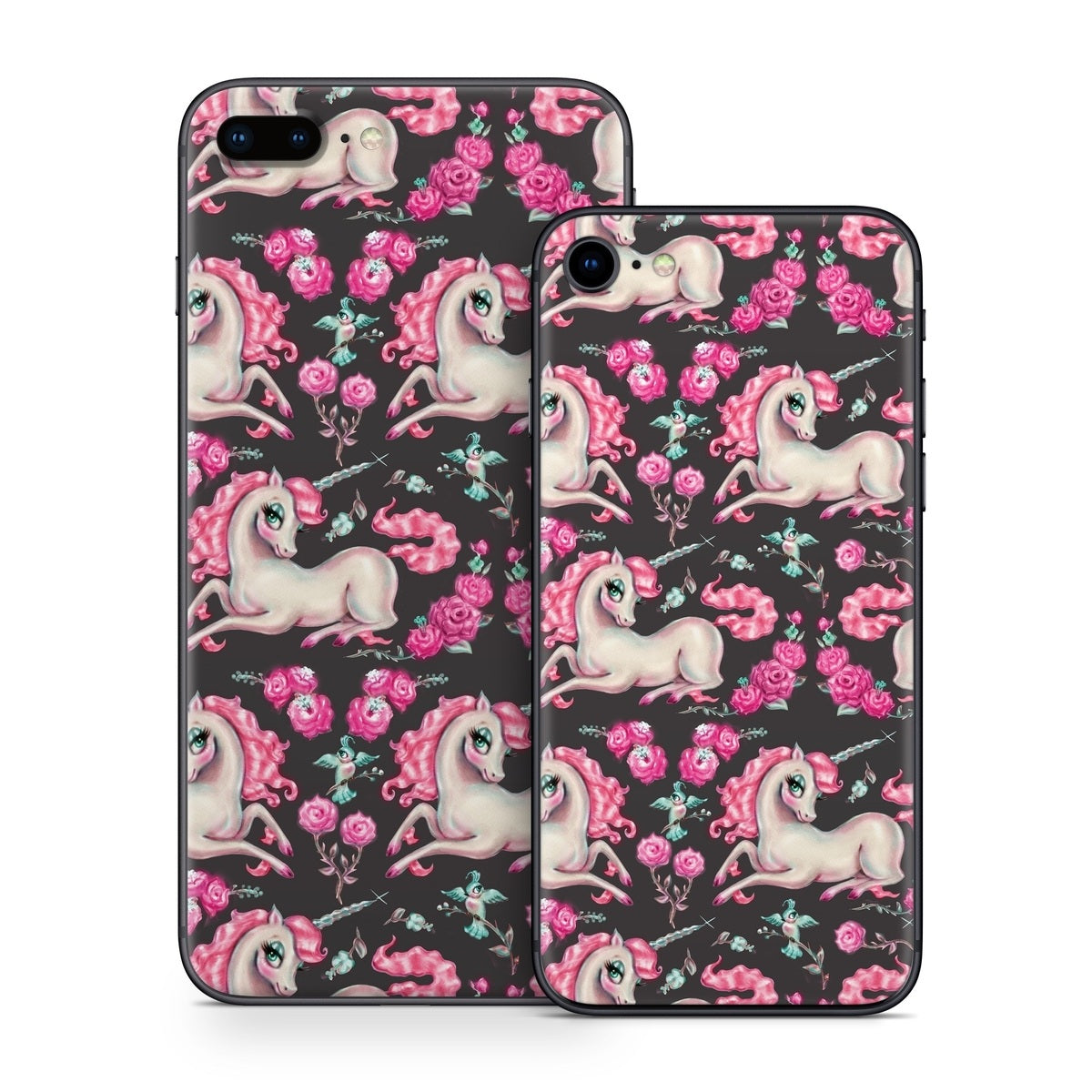 Unicorns and Roses - Apple iPhone 8 Skin