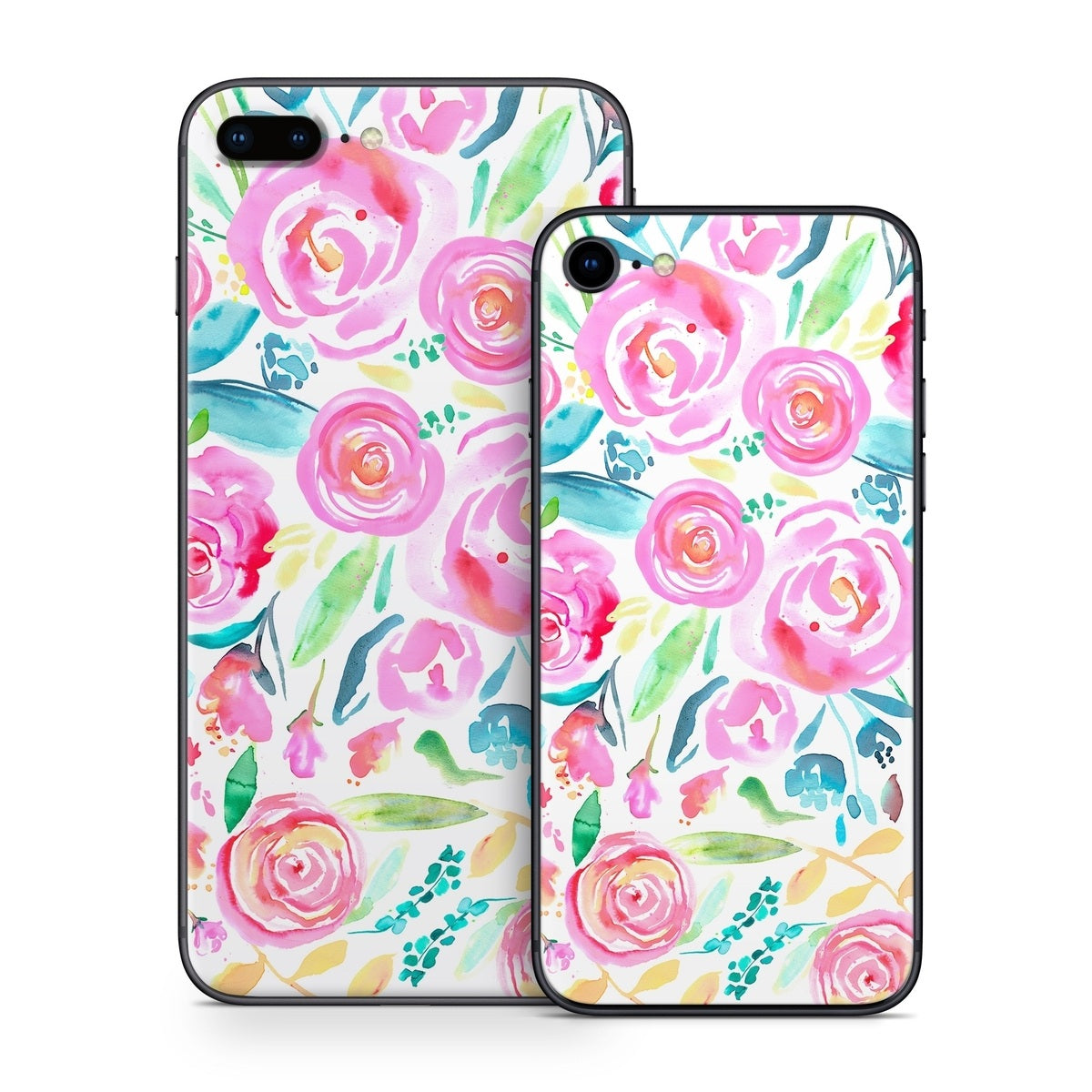 Watercolor Roses - Apple iPhone 8 Skin