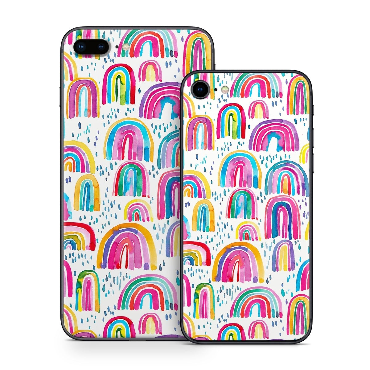 Watercolor Rainbows - Apple iPhone 8 Skin