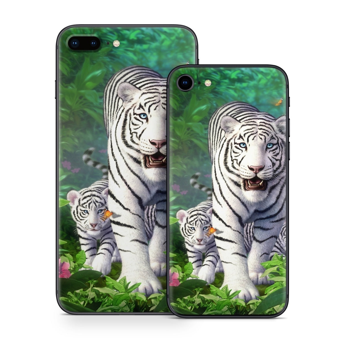 White Tigers - Apple iPhone 8 Skin