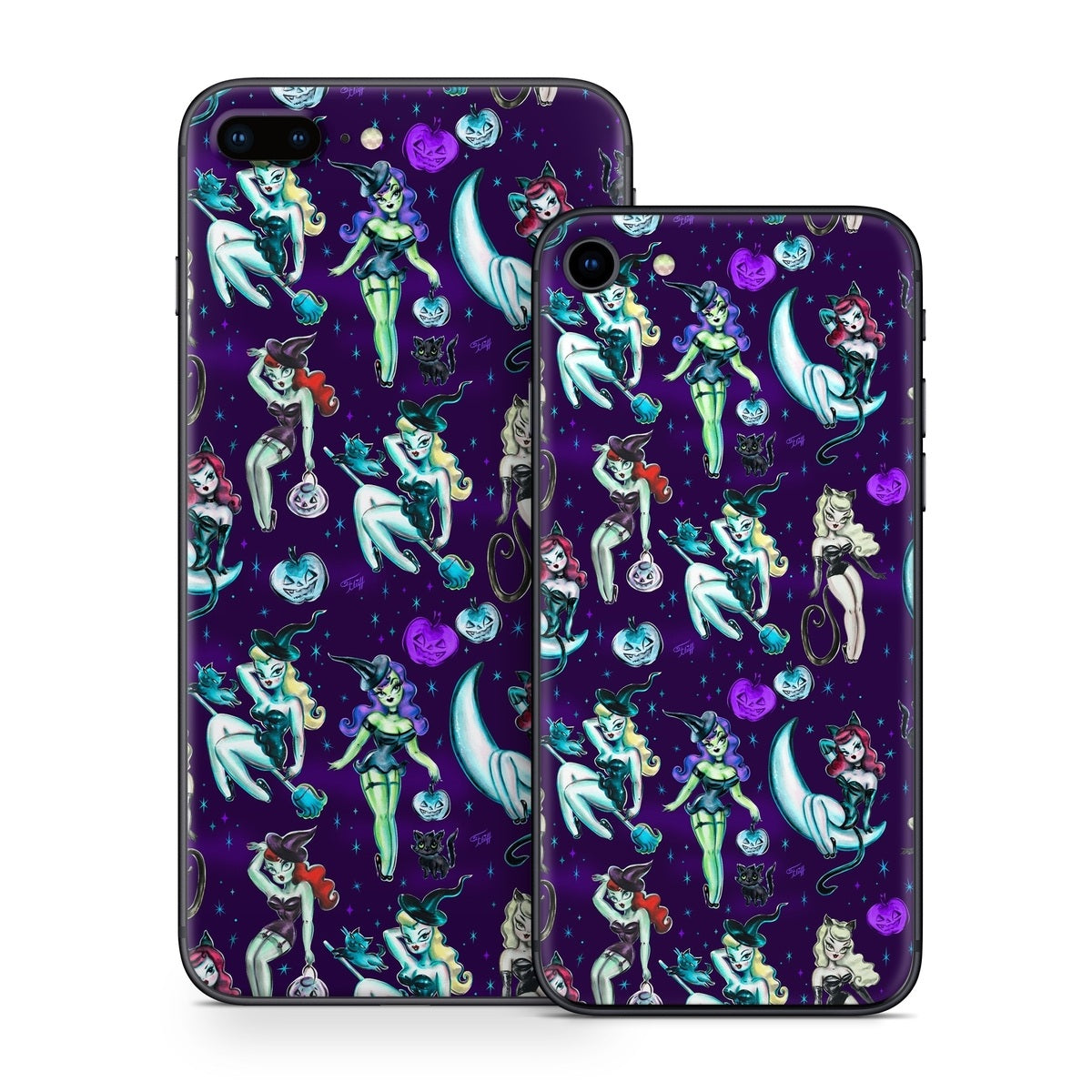 Witches and Black Cats - Apple iPhone 8 Skin