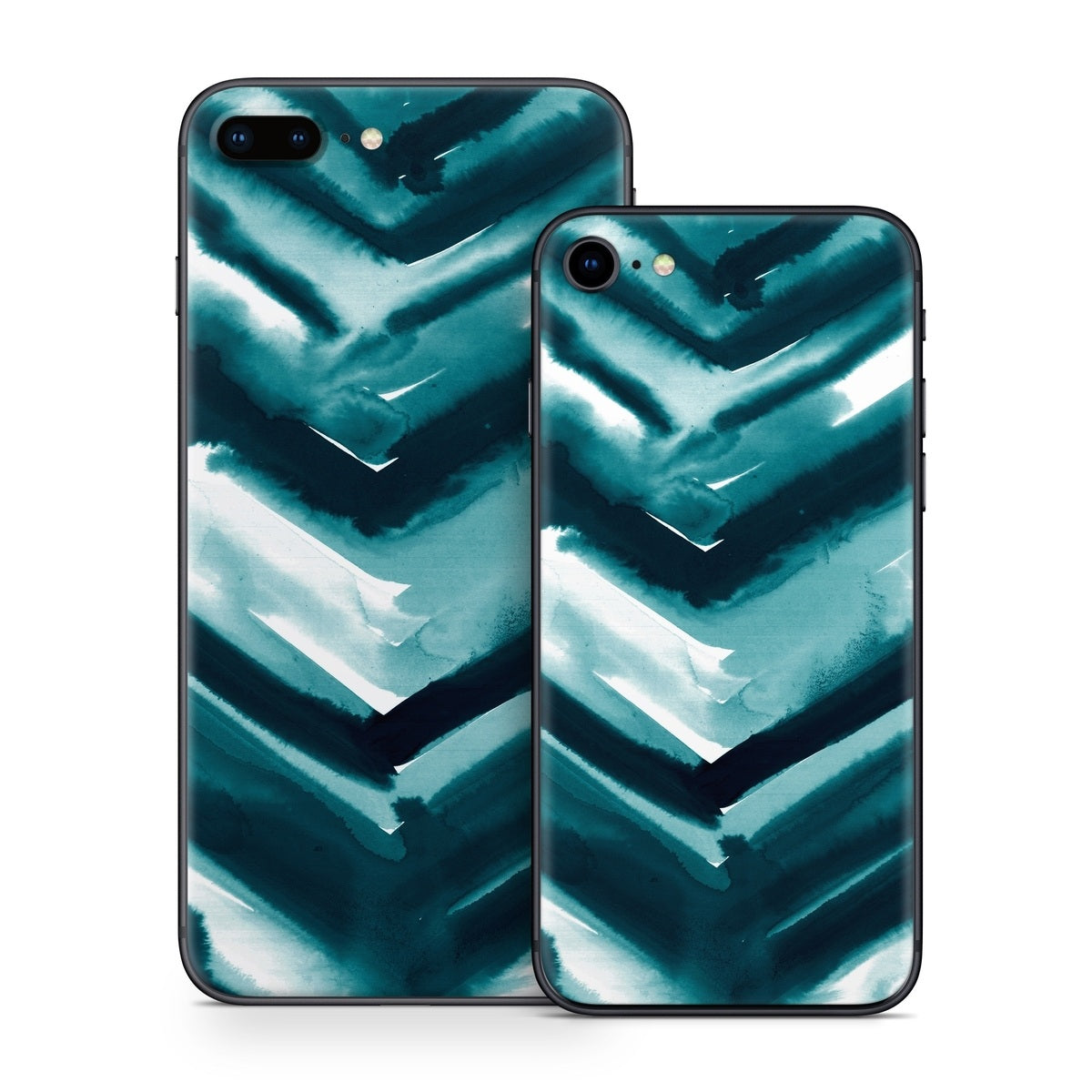 Watercolor Chevron - Apple iPhone 8 Skin