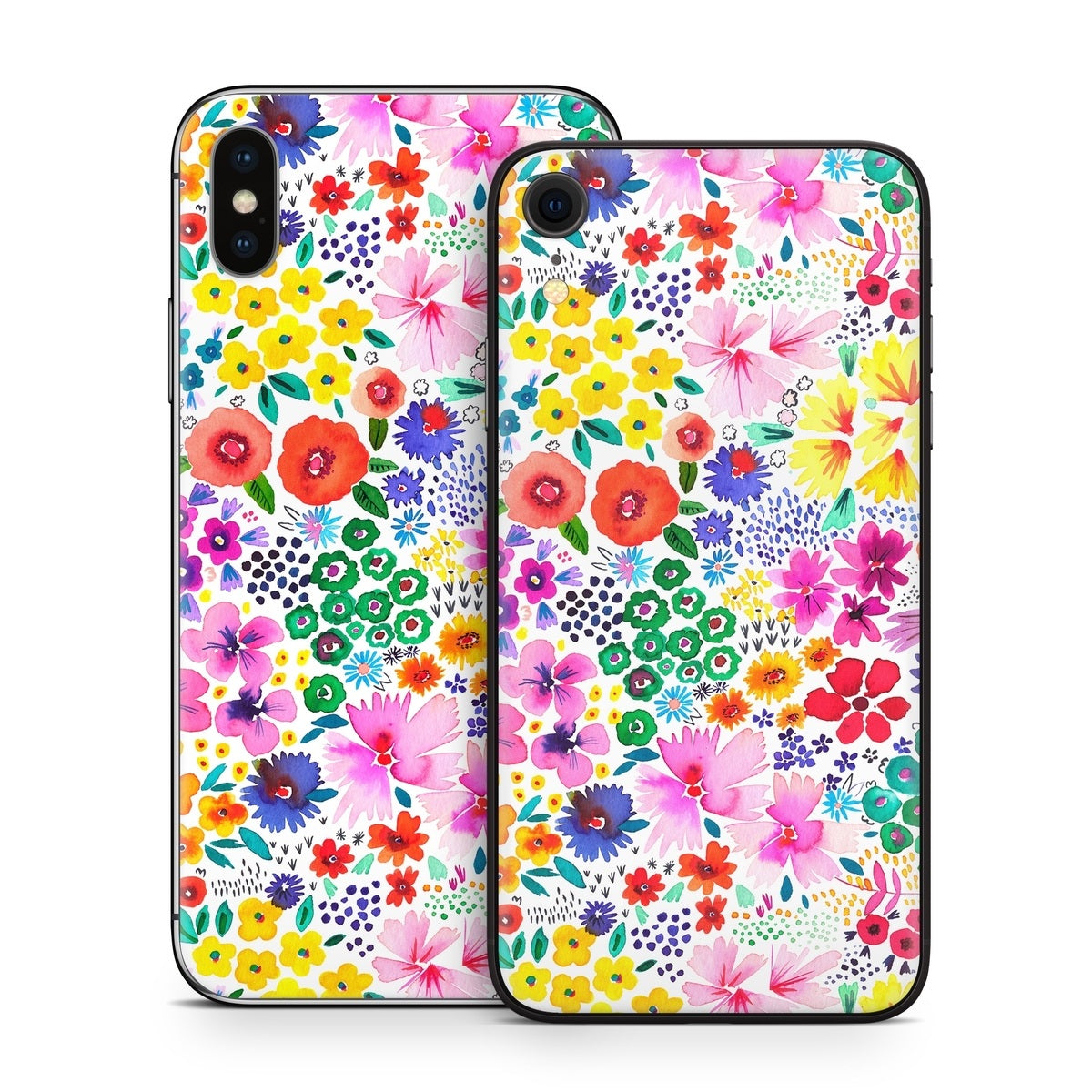 Artful Little Flowers - Apple iPhone X Skin