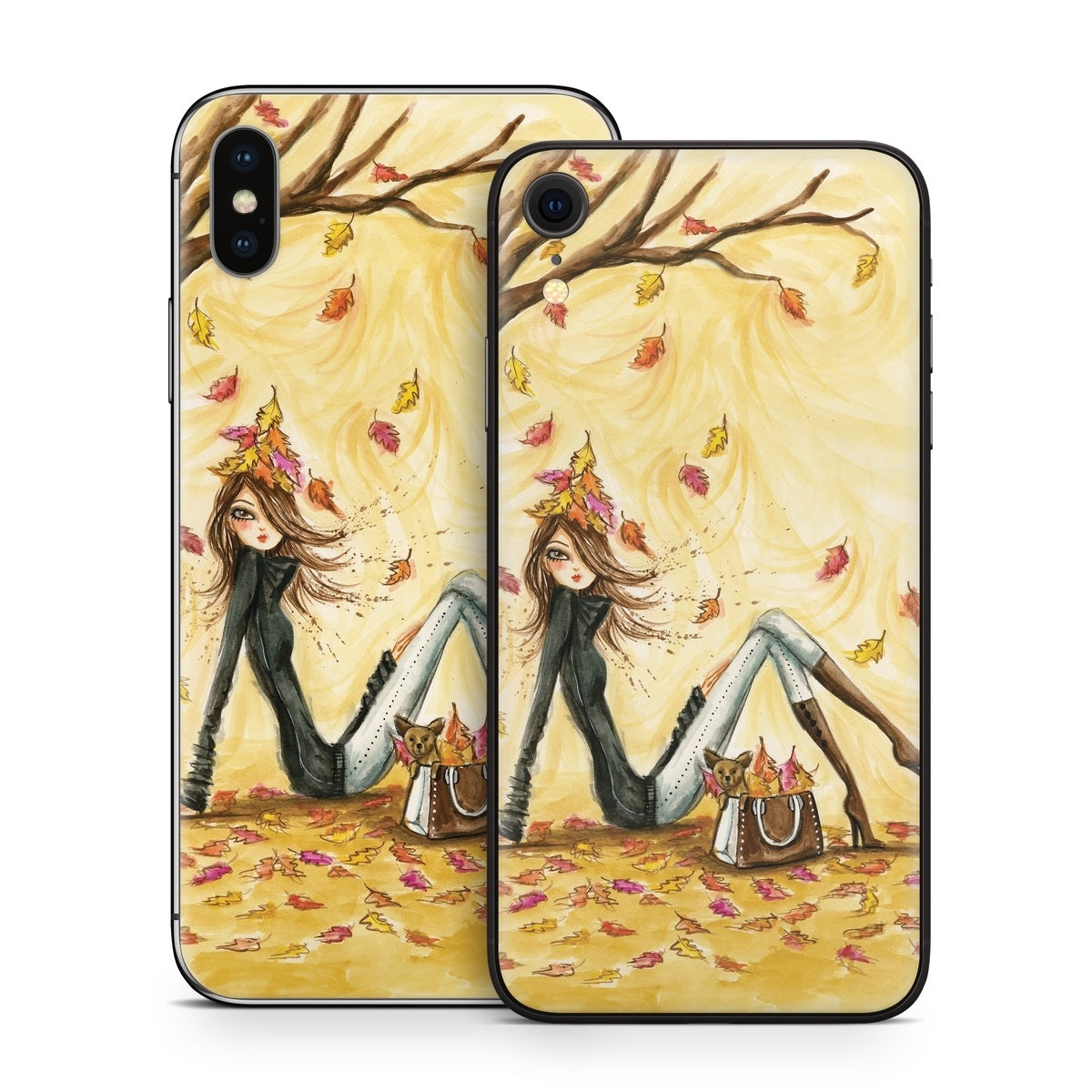 Autumn Leaves - Apple iPhone X Skin