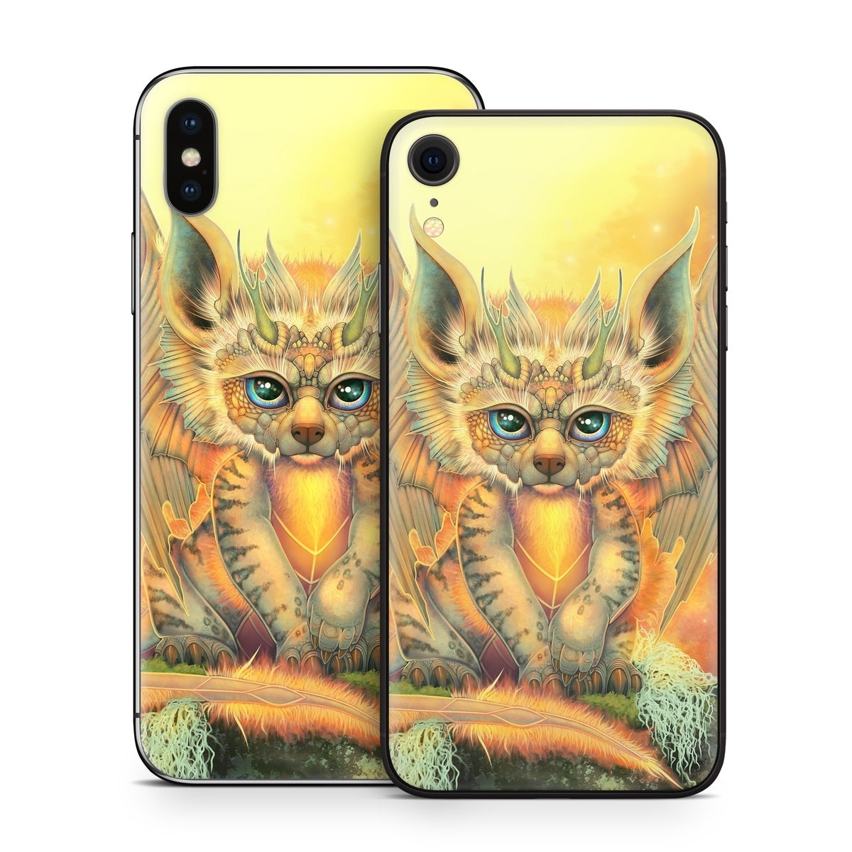 Autumn fuzzy - Apple iPhone X Skin