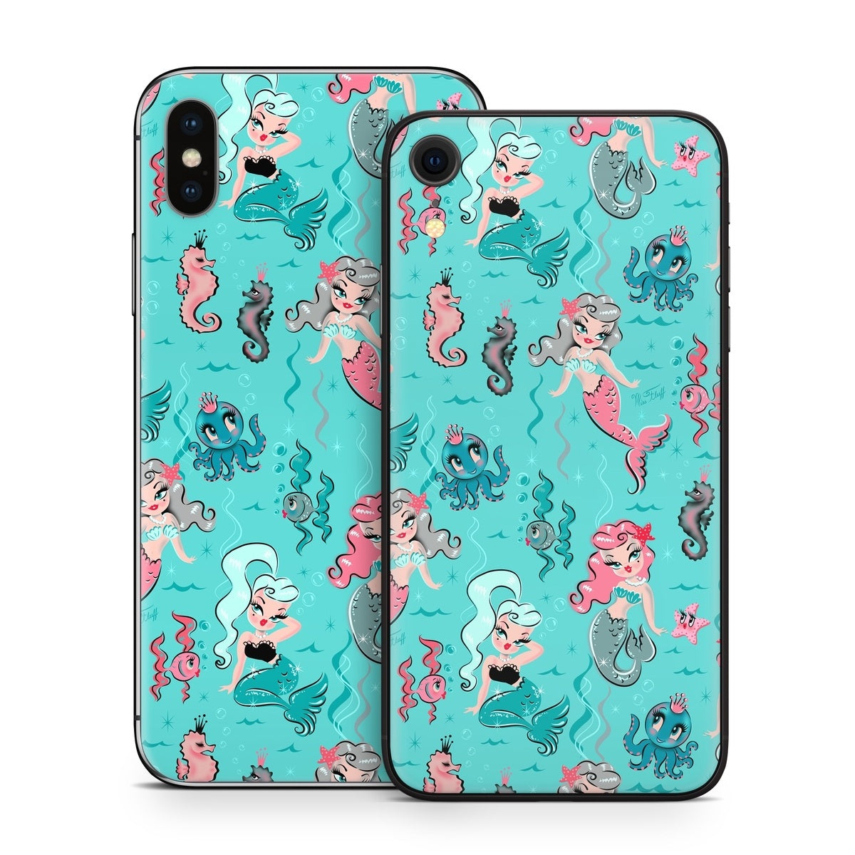Babydoll Mermaids - Apple iPhone X Skin