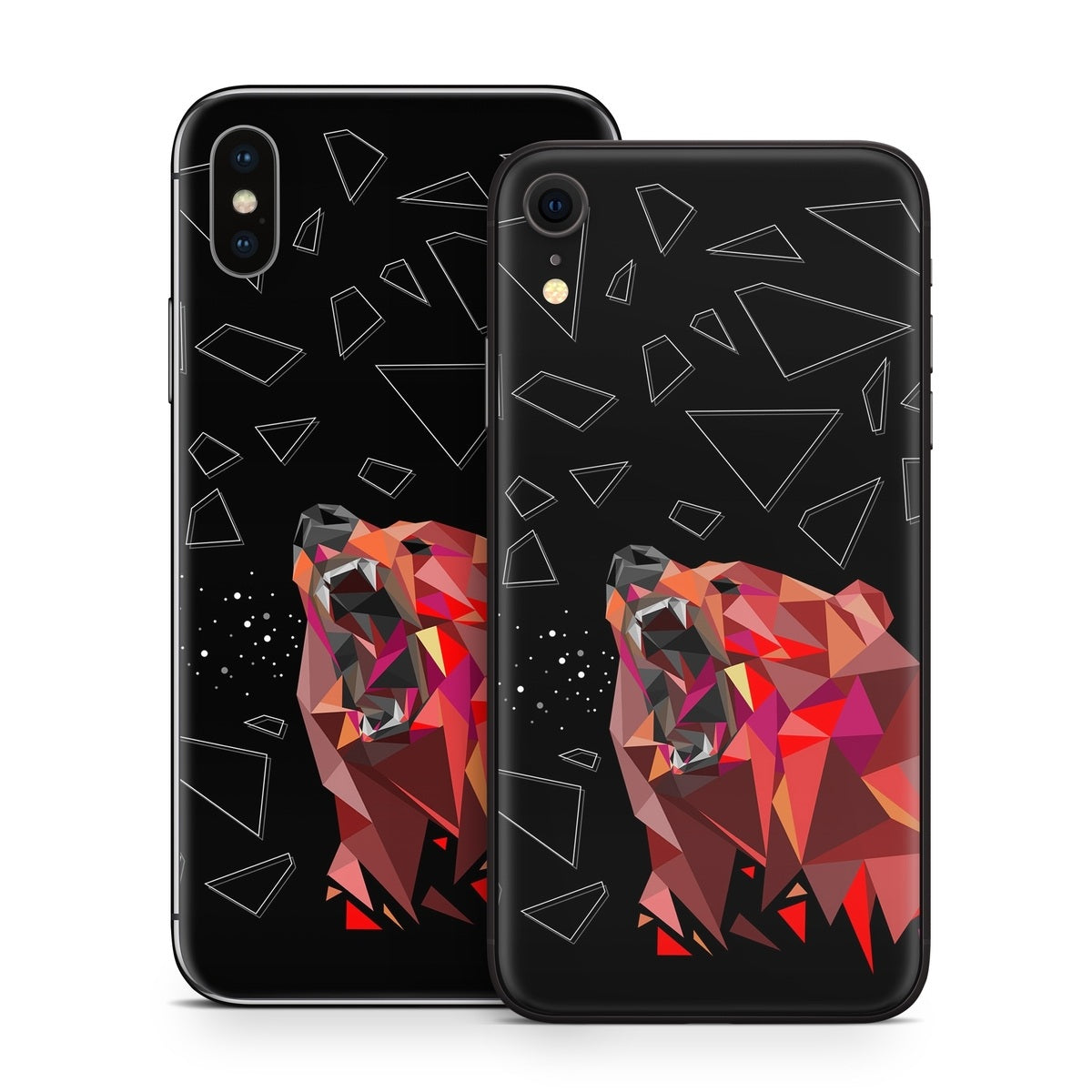 Bears Hate Math - Apple iPhone X Skin