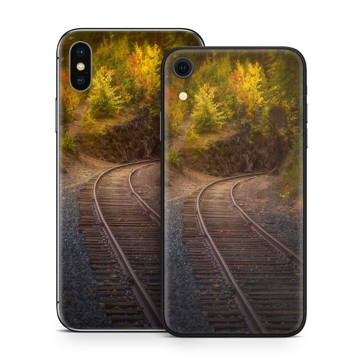 Bend In Time - Apple iPhone X Skin