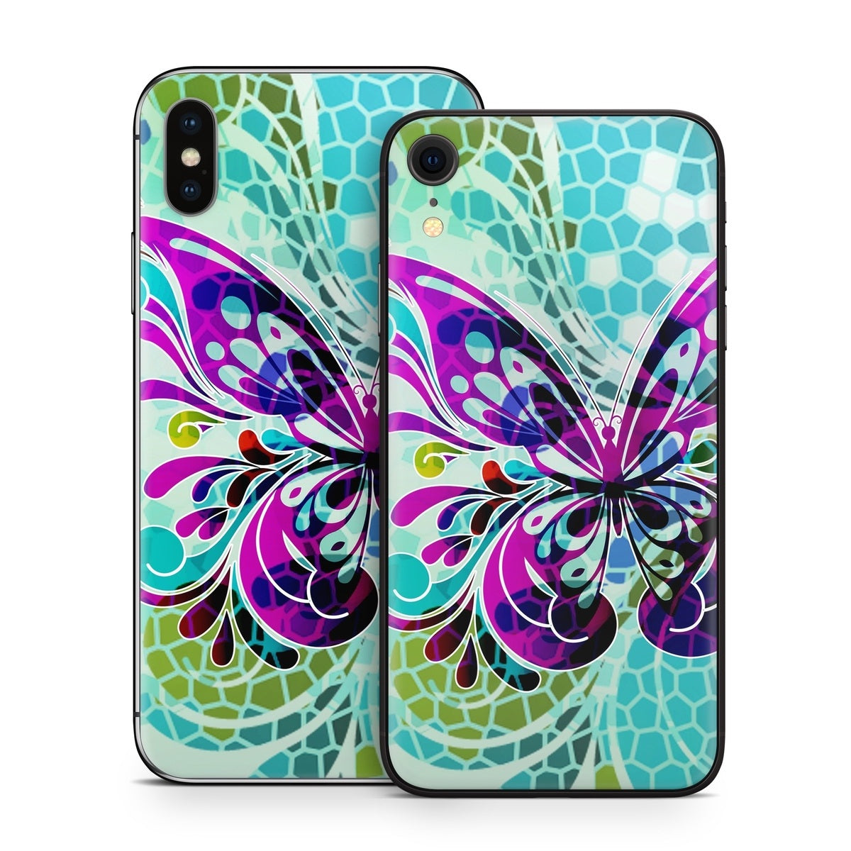 Butterfly Glass - Apple iPhone X Skin