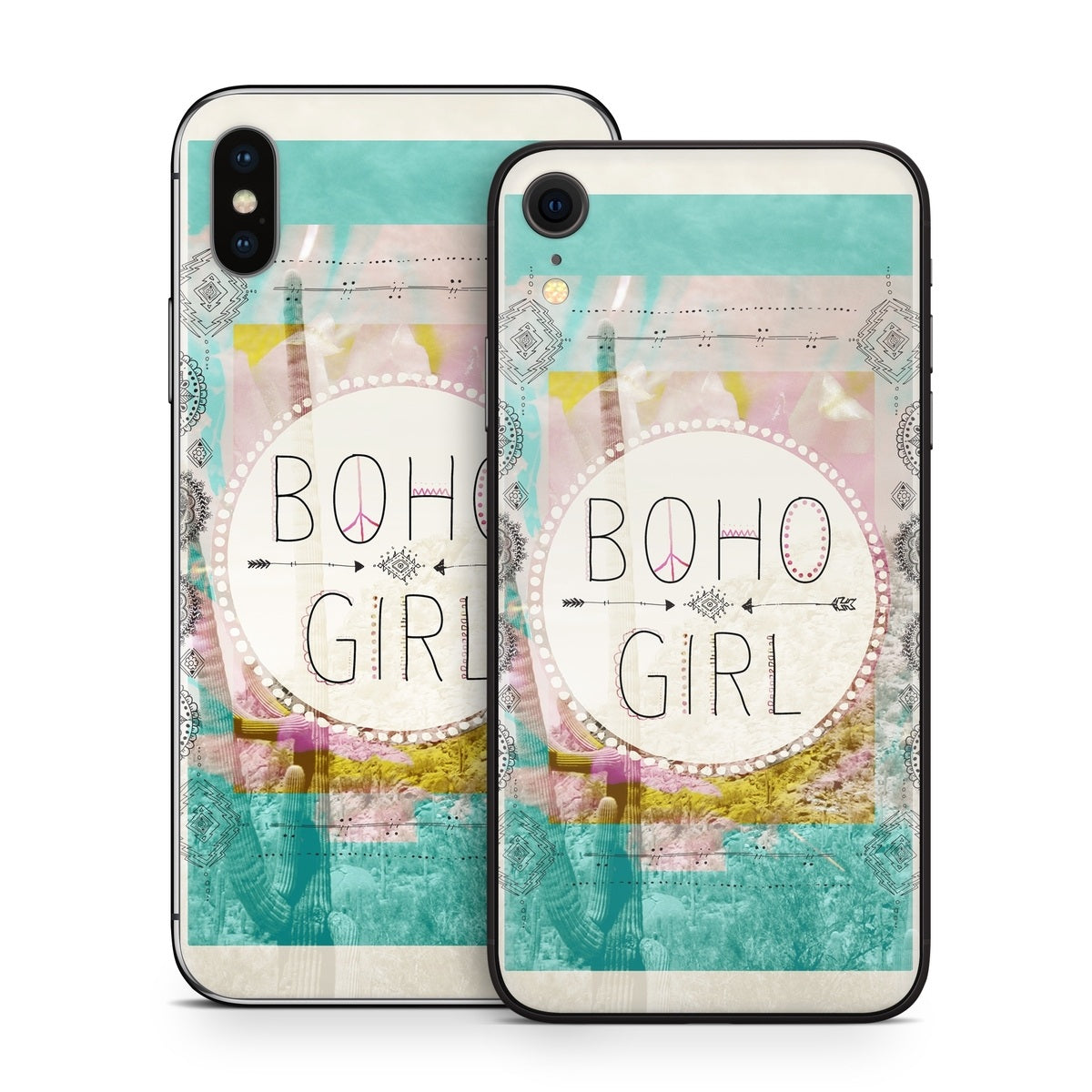 Boho Girl - Apple iPhone X Skin