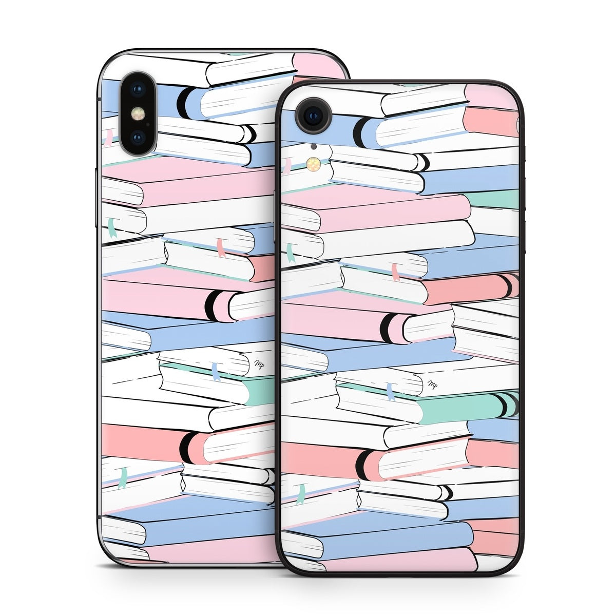 Book Stock - Apple iPhone X Skin