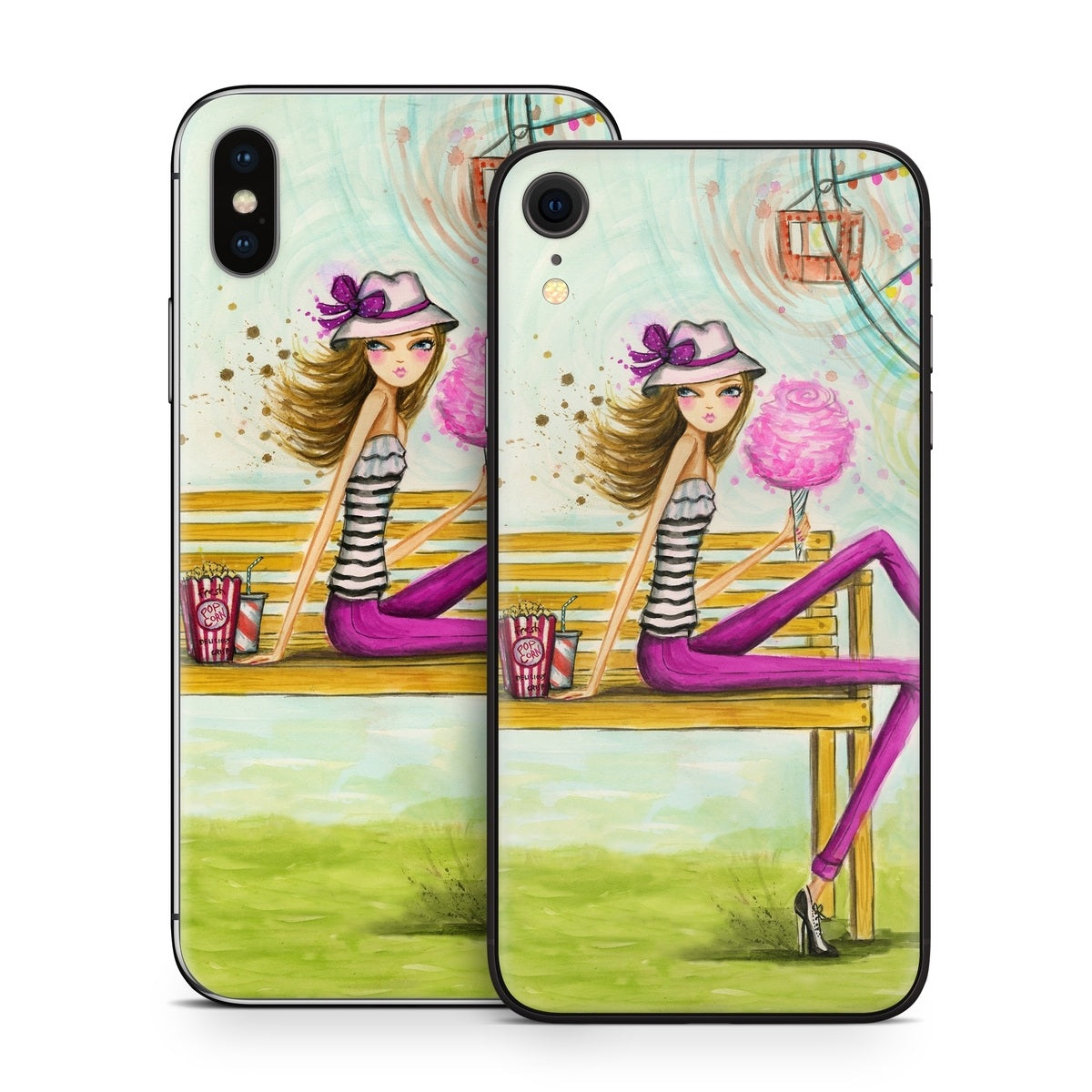 Carnival Cotton Candy - Apple iPhone X Skin