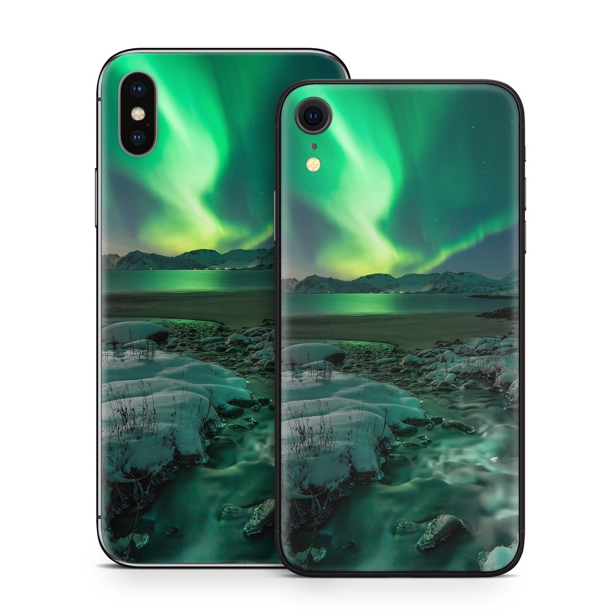 Chasing Lights - Apple iPhone X Skin