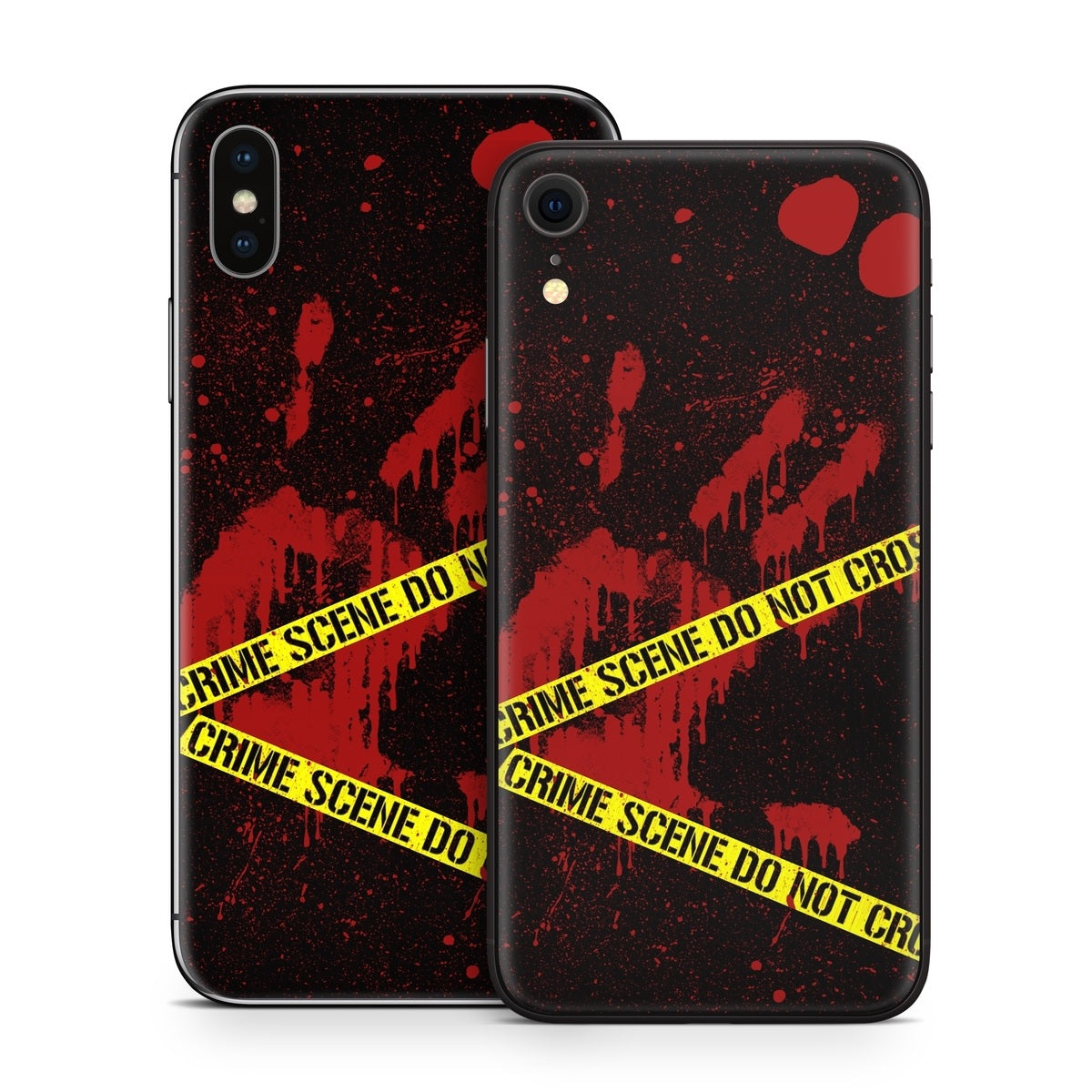 Crime Scene - Apple iPhone X Skin