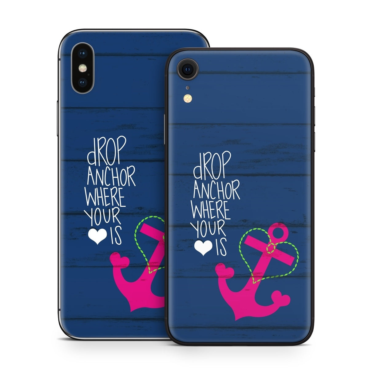 Drop Anchor - Apple iPhone X Skin