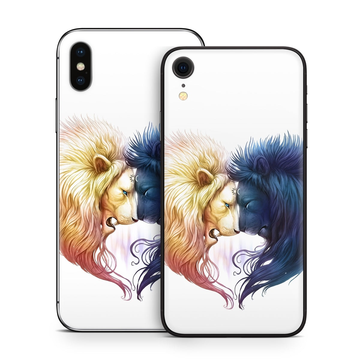 Day And Night - Apple iPhone X Skin