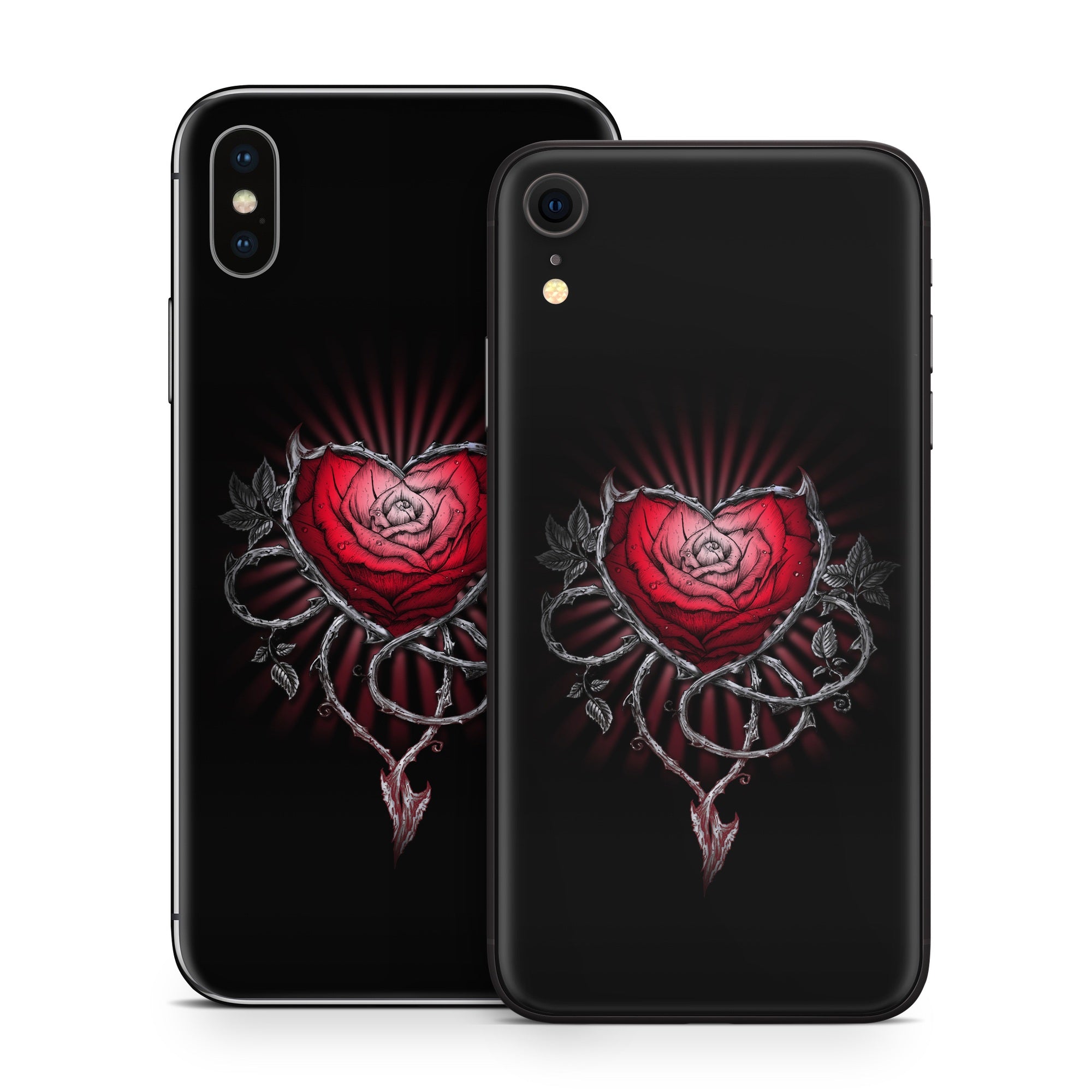 Devils Rose - Apple iPhone X Skin