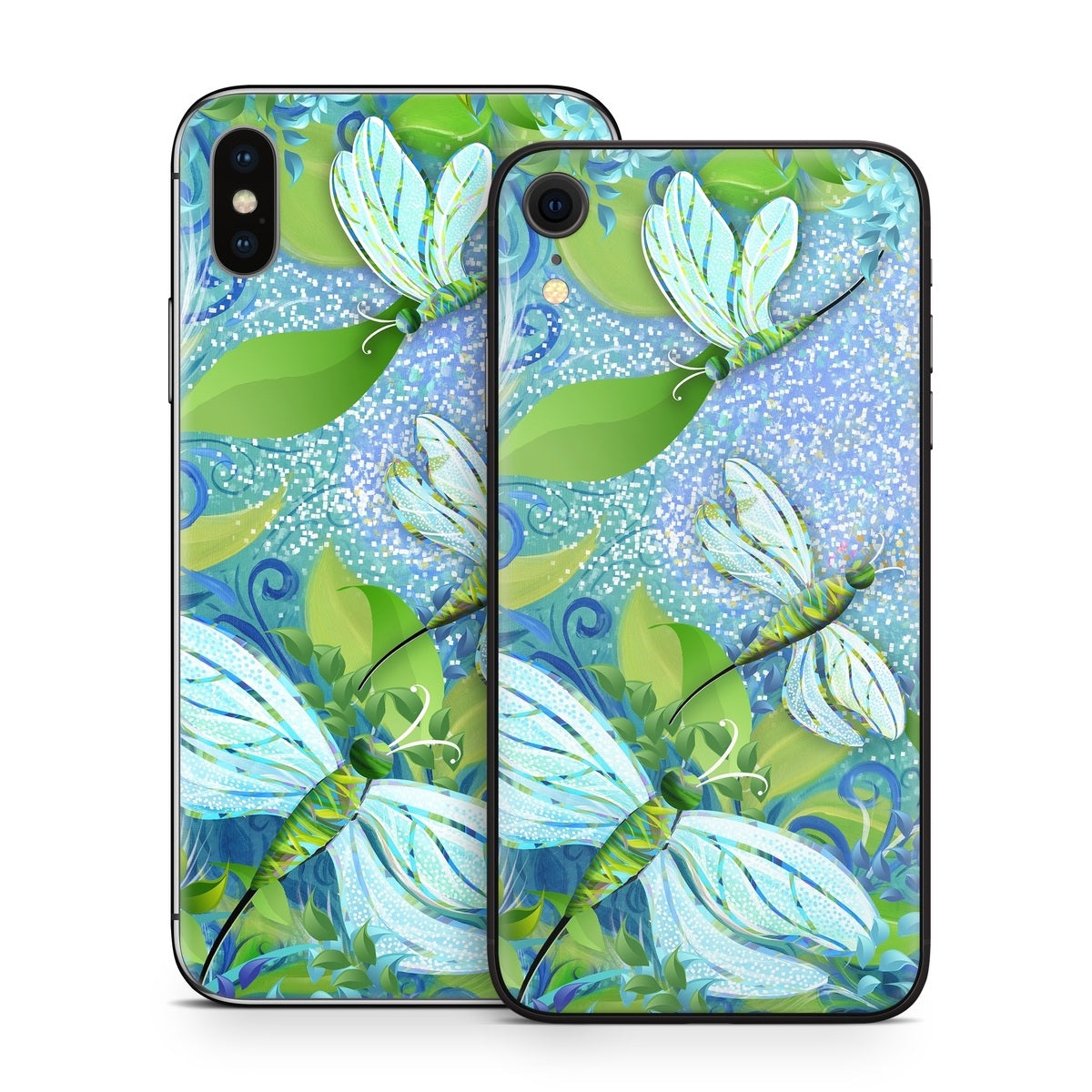 Dragonfly Fantasy - Apple iPhone X Skin