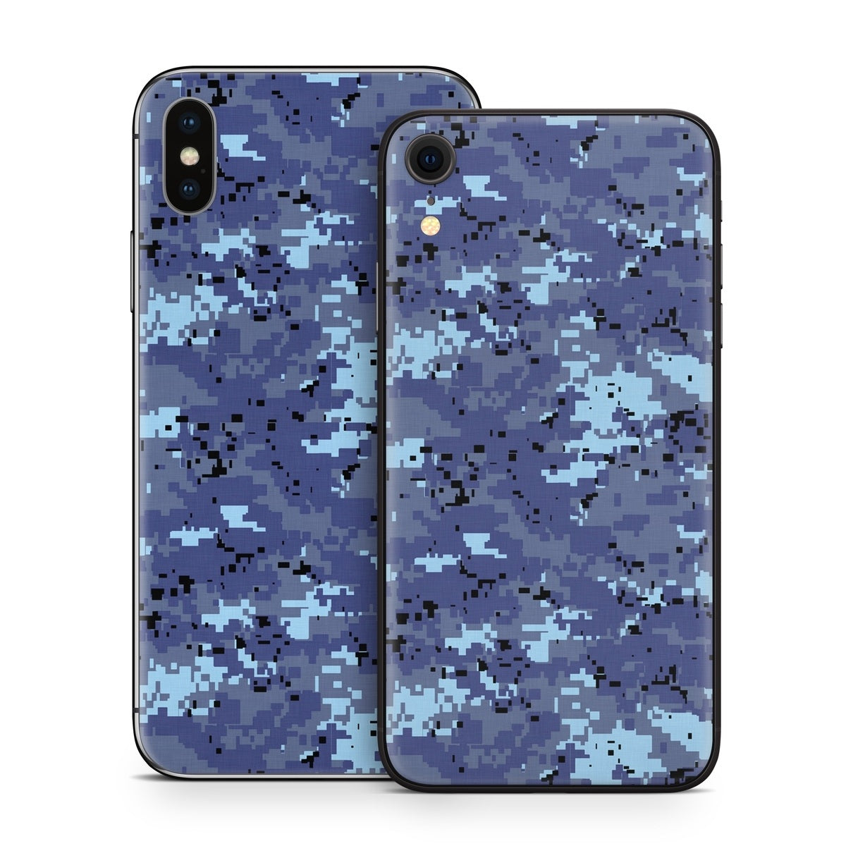 Digital Sky Camo - Apple iPhone X Skin