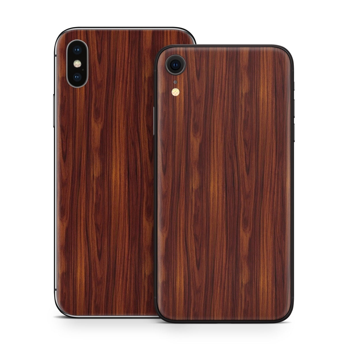 Dark Rosewood - Apple iPhone X Skin