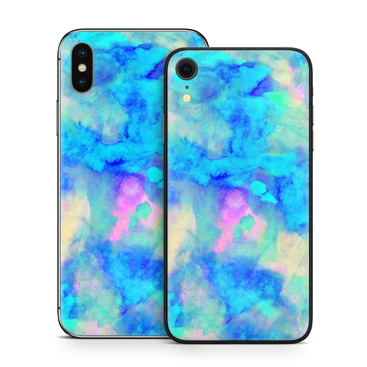 Electrify Ice Blue - Apple iPhone X Skin