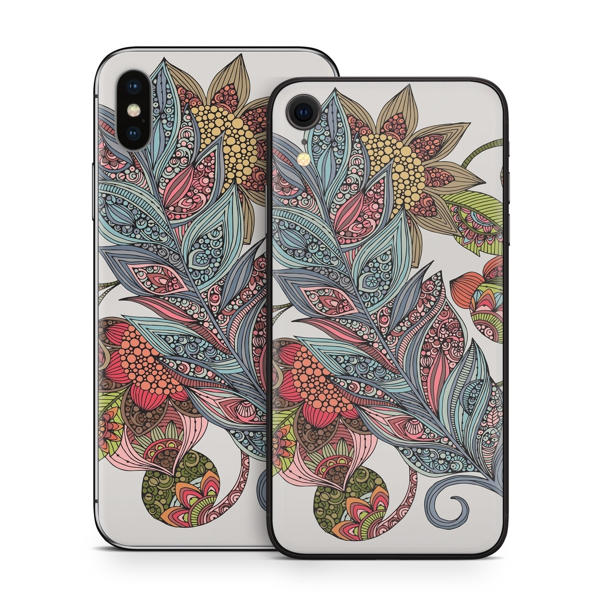 Feather Flower - Apple iPhone X Skin