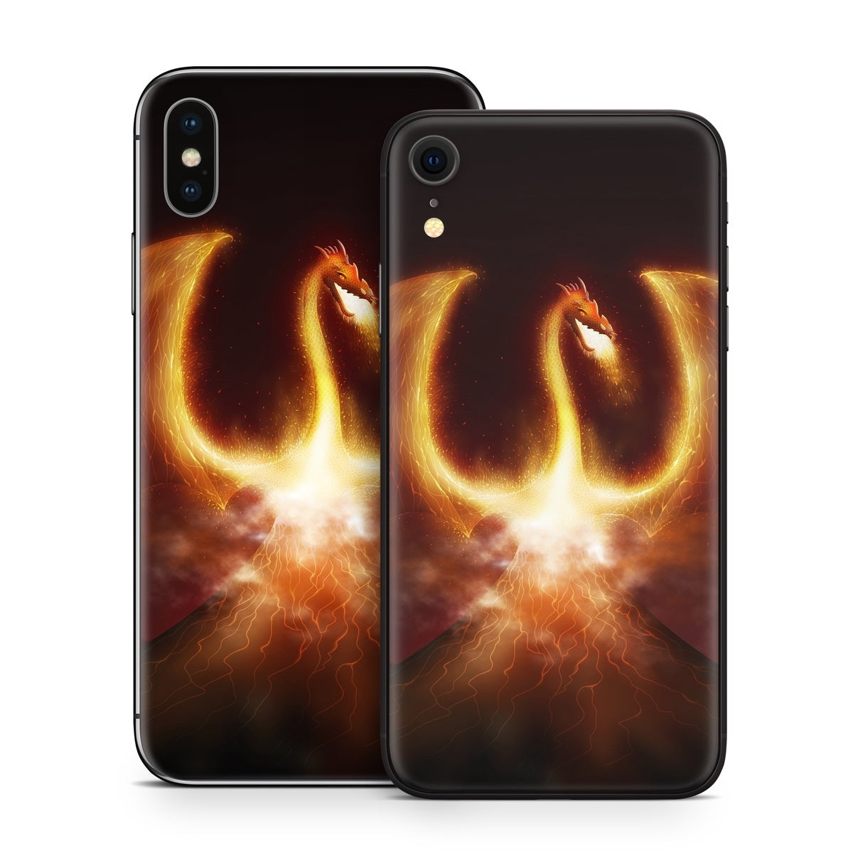 Fire Dragon - Apple iPhone X Skin