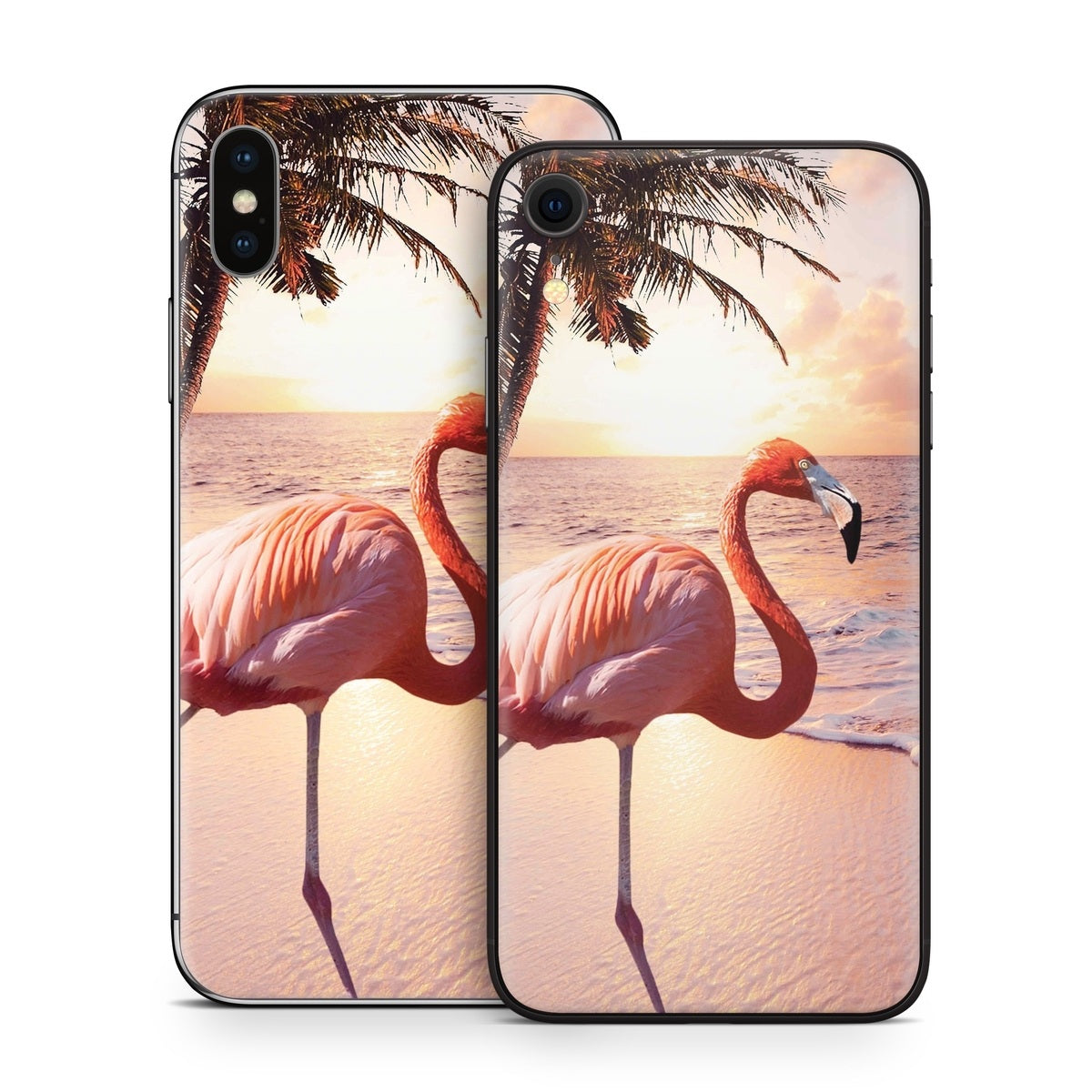 Flamingo Palm - Apple iPhone X Skin