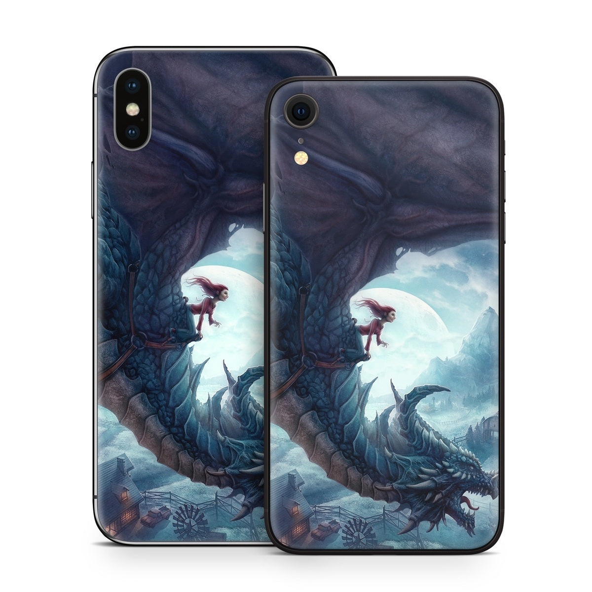 Flying Dragon - Apple iPhone X Skin