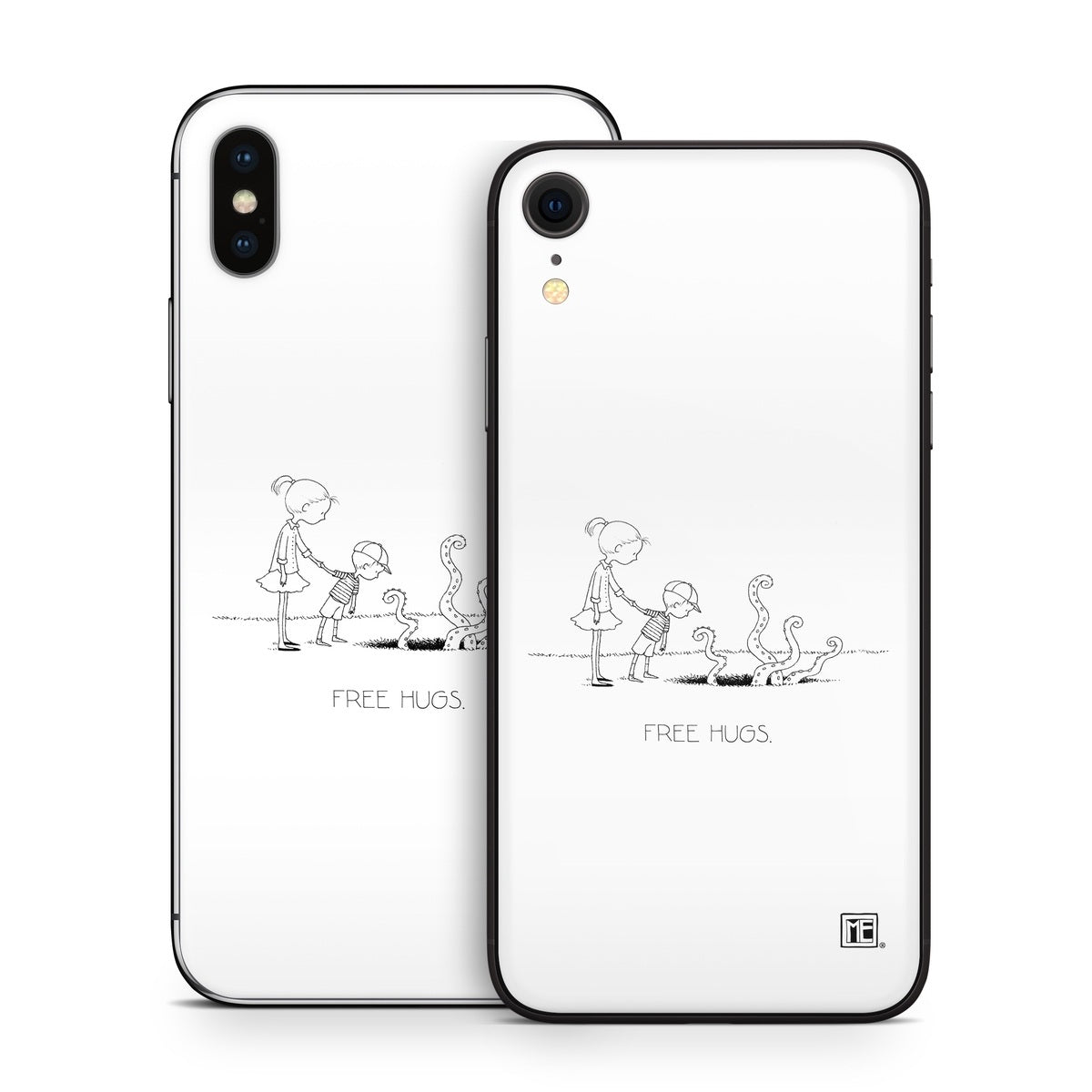 Free Hugs - Apple iPhone X Skin