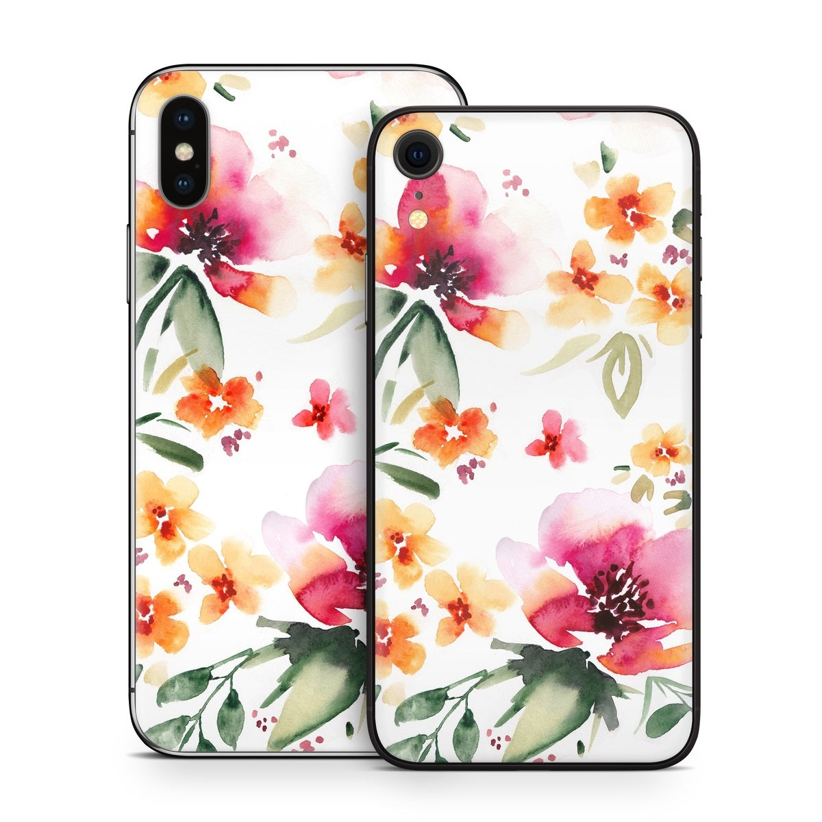 Fresh Flowers - Apple iPhone X Skin