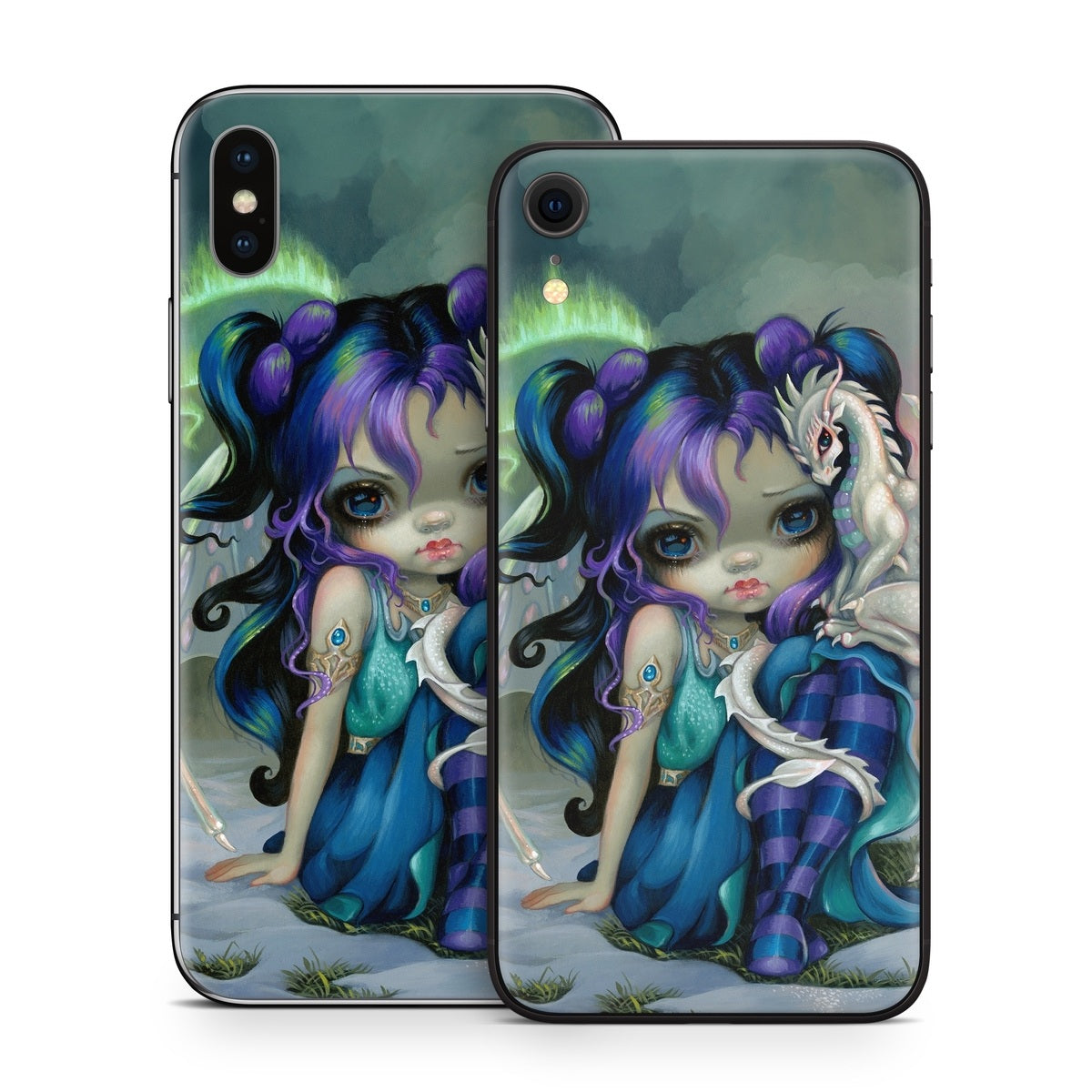 Frost Dragonling - Apple iPhone X Skin