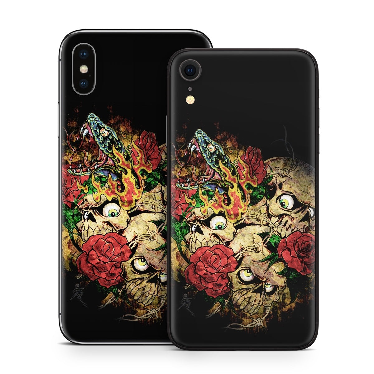 Gothic Tattoo - Apple iPhone X Skin