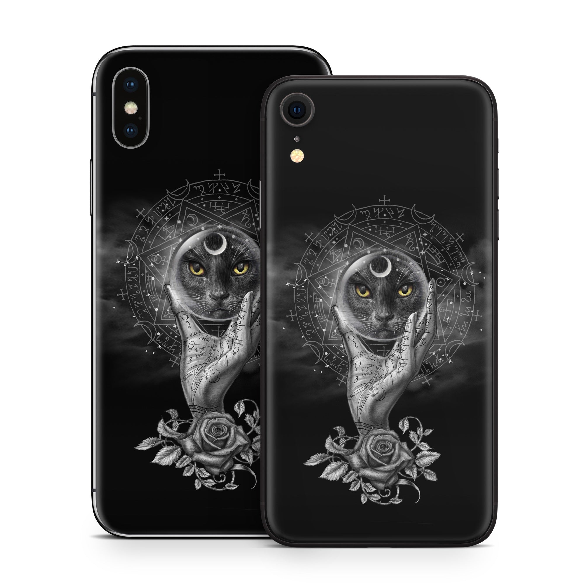 Grimalkin's Glass - Apple iPhone X Skin