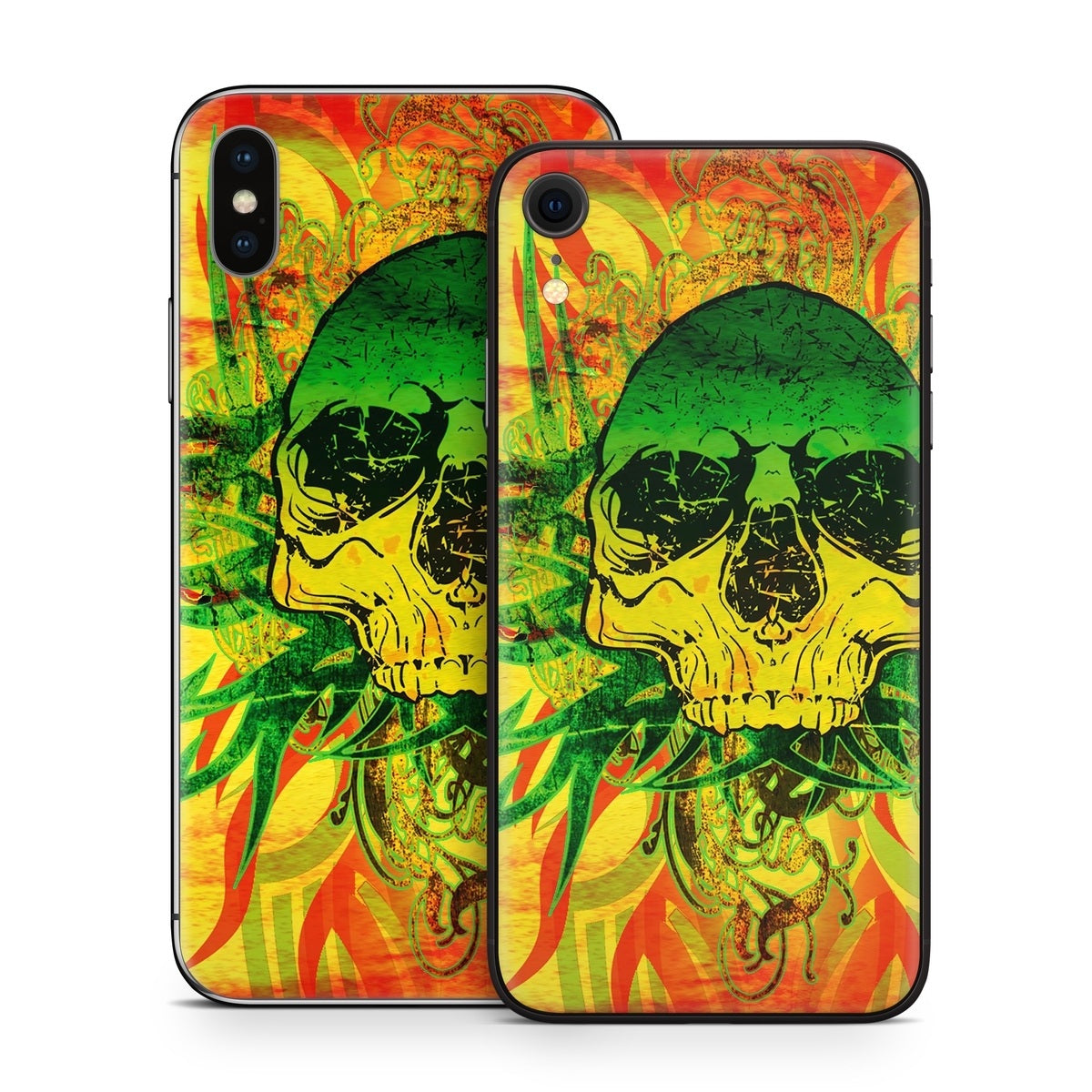 Hot Tribal Skull - Apple iPhone X Skin