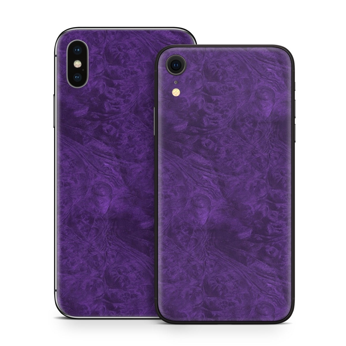 Purple Lacquer - Apple iPhone X Skin