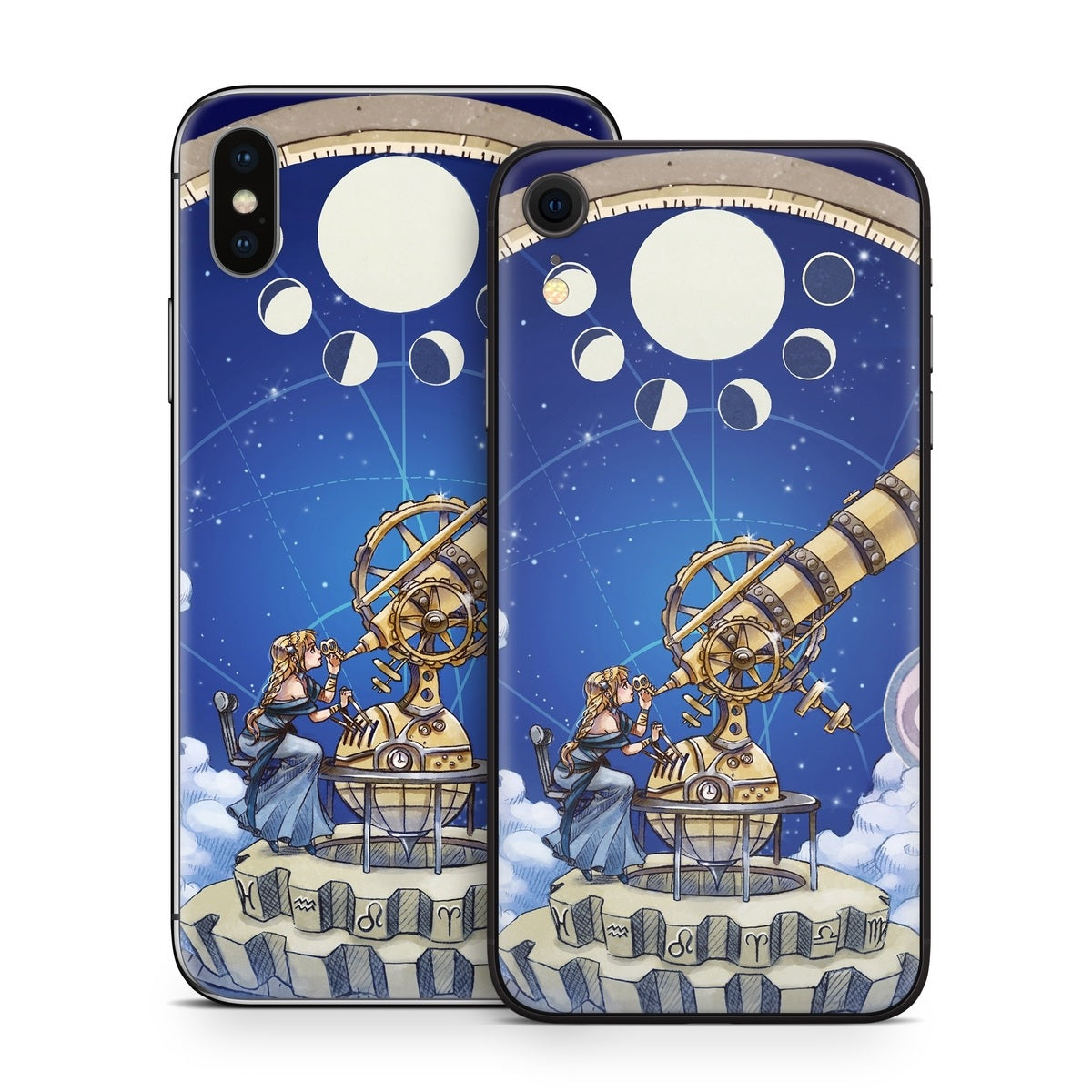 Lady Astrology - Apple iPhone X Skin